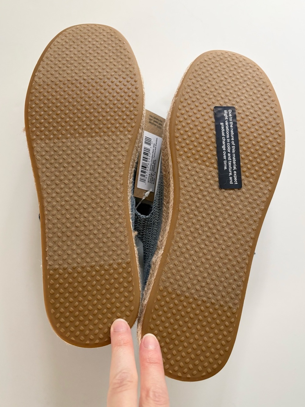 Toms Carolina Mary Jane Espadrille in Denim NEW - Picture 5 of 5